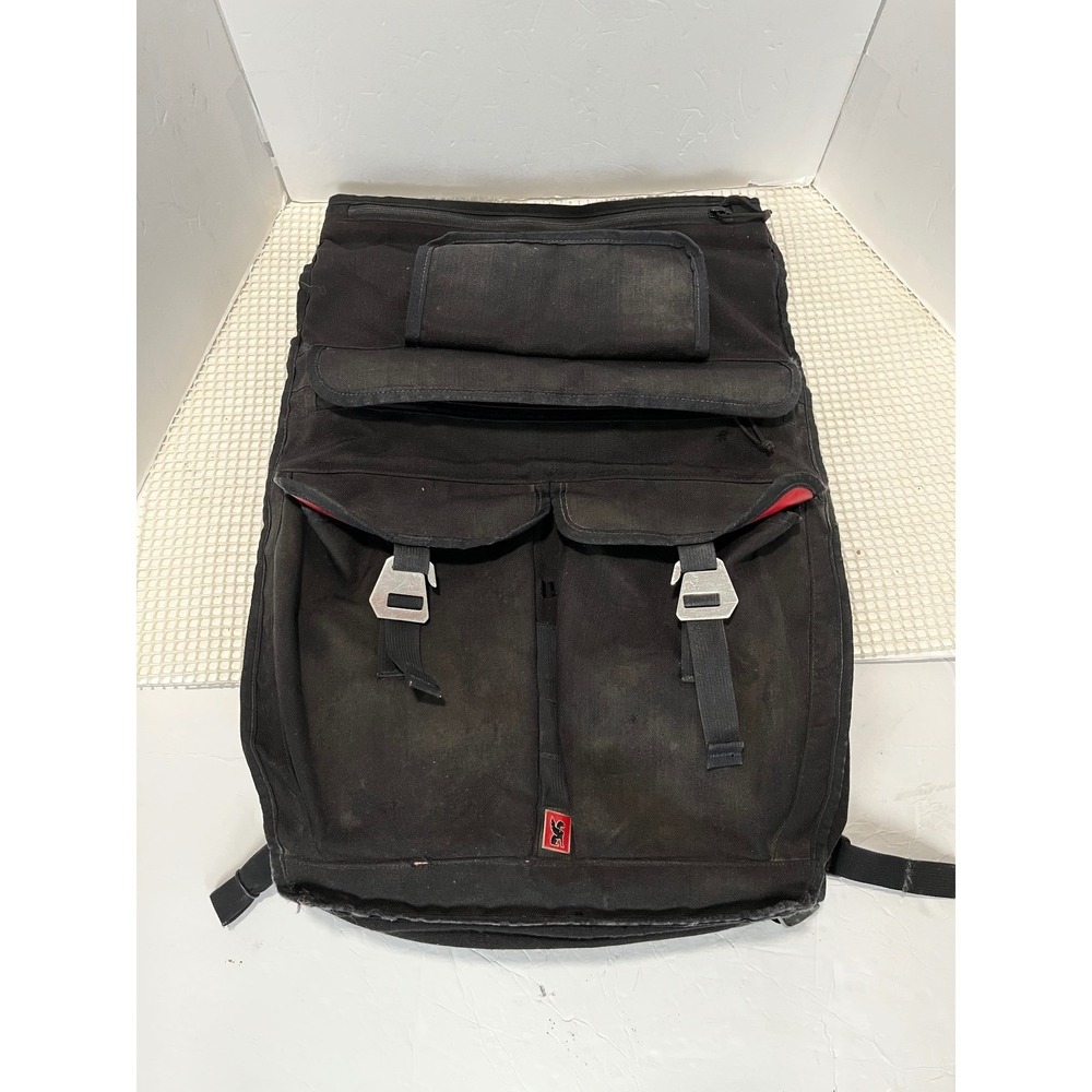 Chrome Industries Ivan Rolltop Backpack Black Waterproof Bag travel hiking